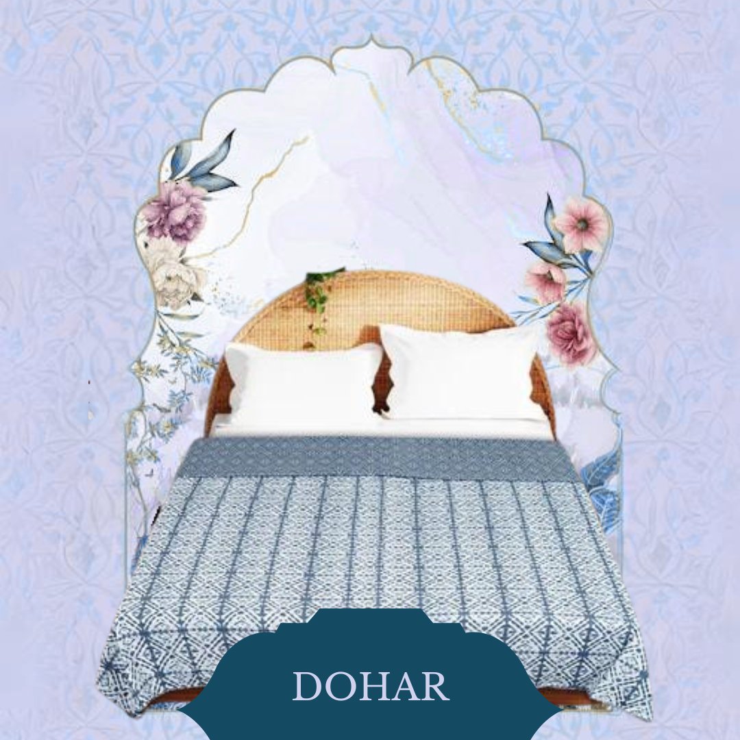 FrionKandy Living Double Bed Dohar