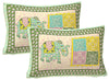 Green Ethnic Motifs 240 TC Cotton 1 King Bedsheet with 2 Pillow Covers ADB1478