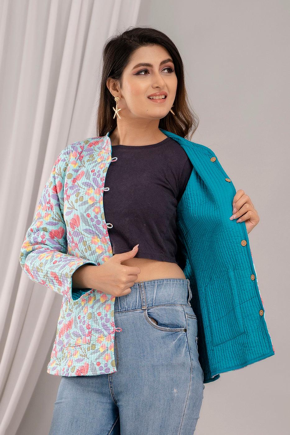 Womens Ladies Stretch Denim Jacket Soft Cotton Summer Bright Colour Fashion  Coat | eBay